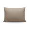 Zelesta Special Teddy Check Kussensloop Set van 2 - Taupe