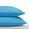 Zelesta Everyday Uni Kussensloop Set van 2 - Aquablauw