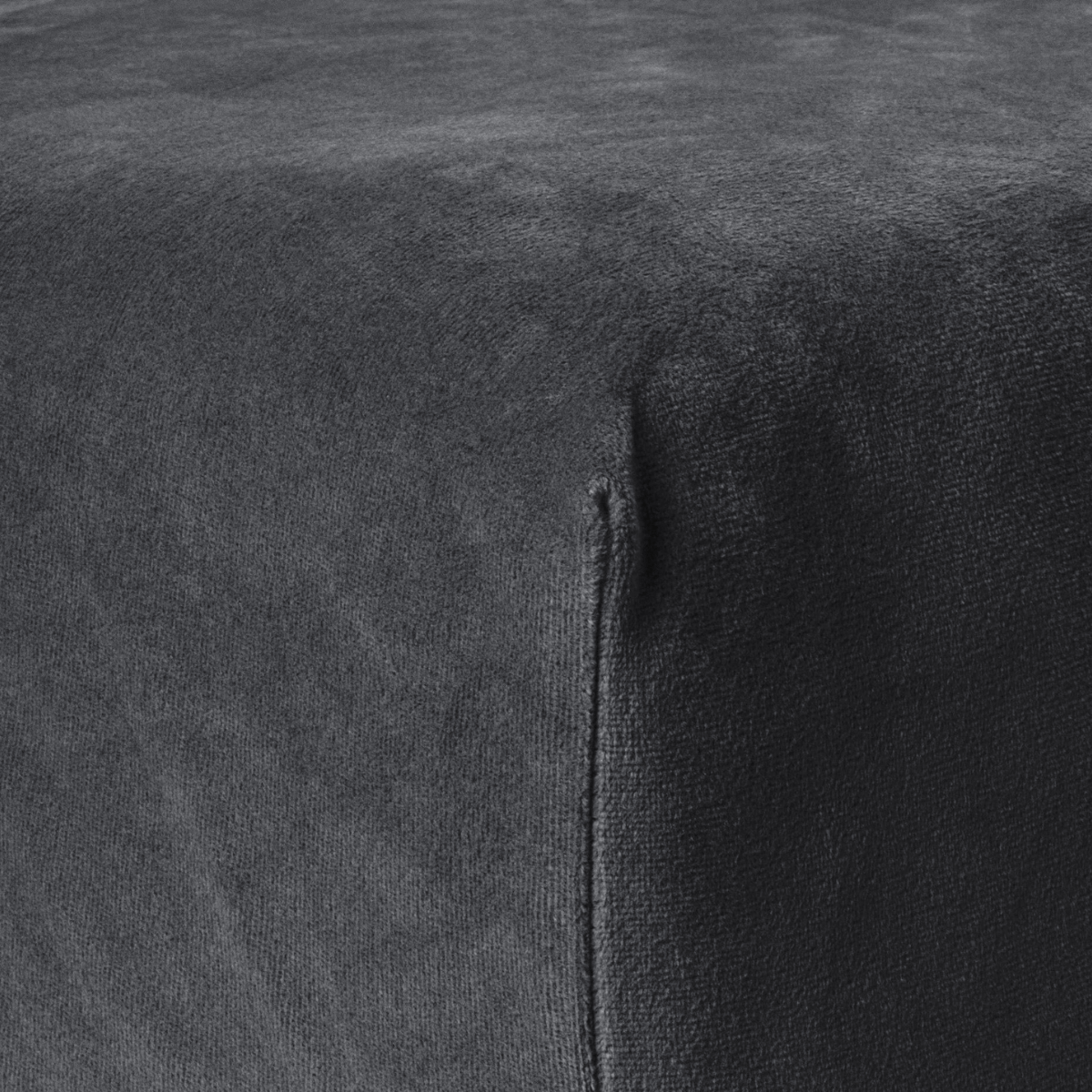 Velvet Hoeslaken Anthracite