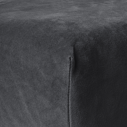 Velvet Hoeslaken Anthracite