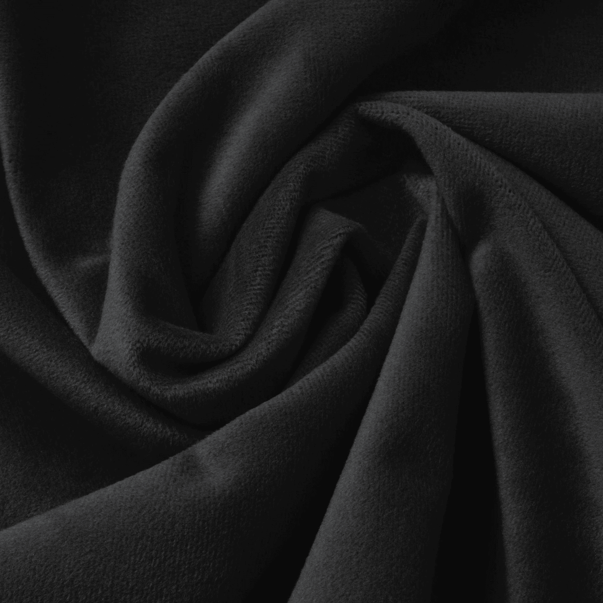 Velvet Hoeslaken Zwart