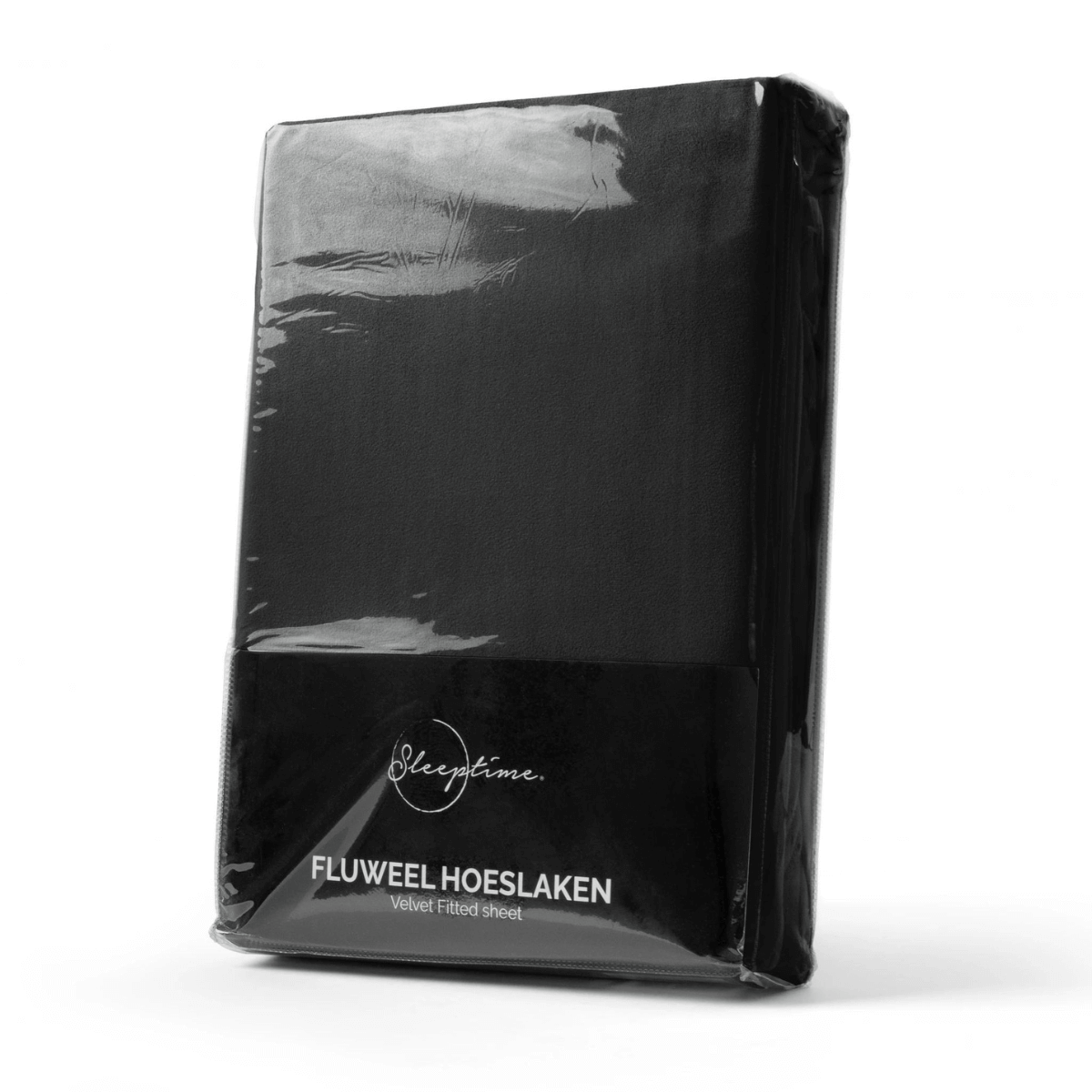 Velvet Hoeslaken Zwart