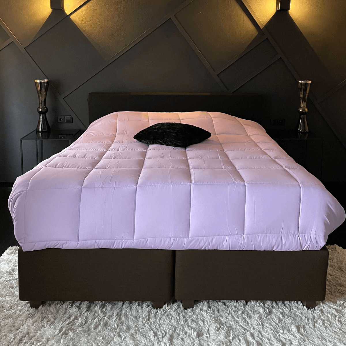 Sfeerbeeld van Zelesta Easybed - Paars & Lila dekbed