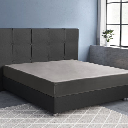 Primaviera Satijnen Deluxe Hoeslaken Grijs