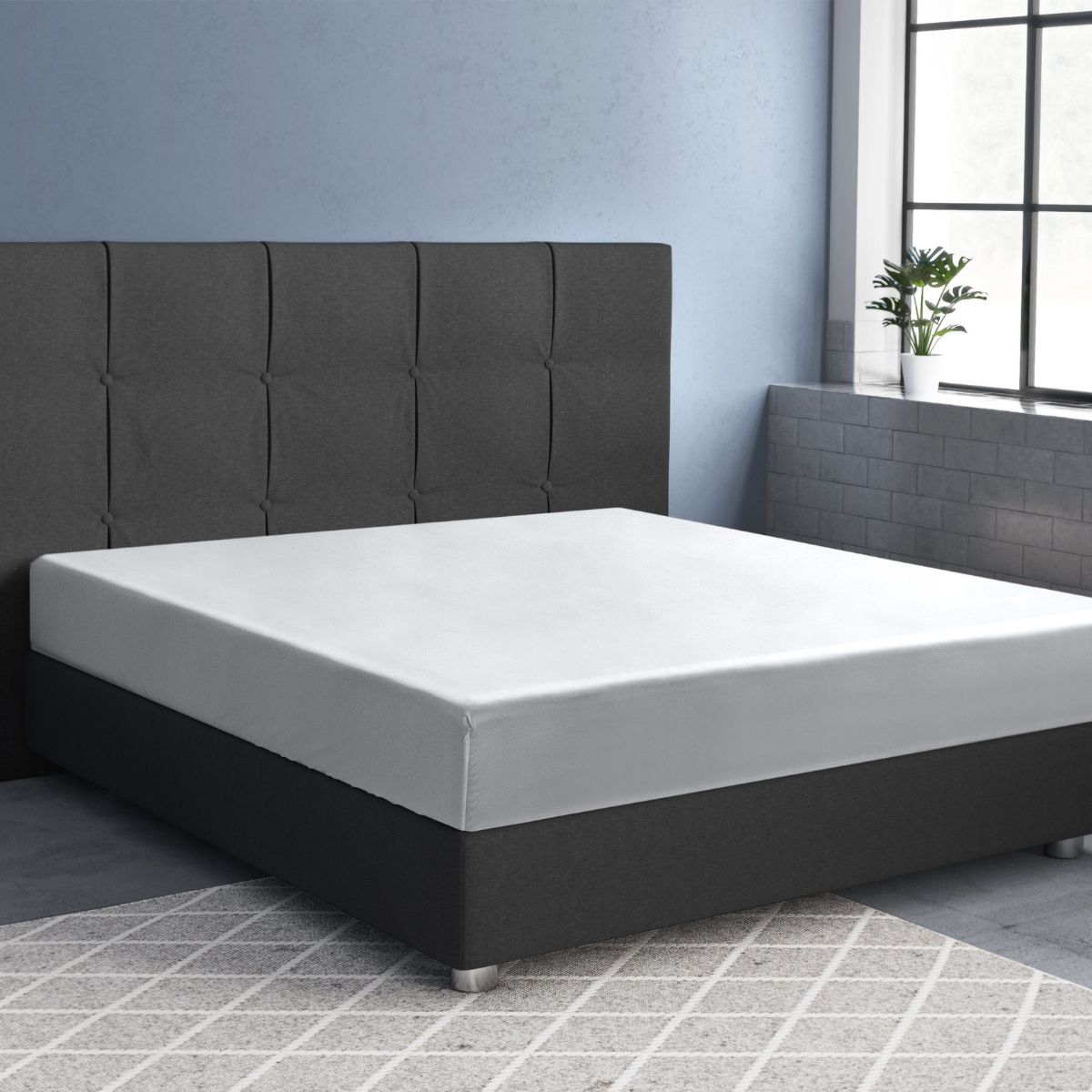 Primaviera Satijnen Deluxe Hoeslaken Wit