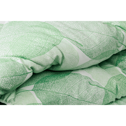         Zelesta Wonderbed Fresh Leaf Luxe Zacht Dekbed Groende Bladeren Motief Print