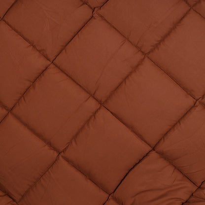 dekbed luxe patroon mokka