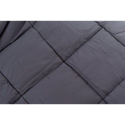 easybed light wasbaar dekbed antraciet patroon