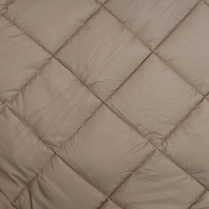 taupe kleur dekbed luxe patroon zomer