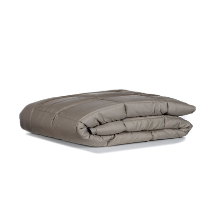 zomerdekbed taupe kleur wasbaar